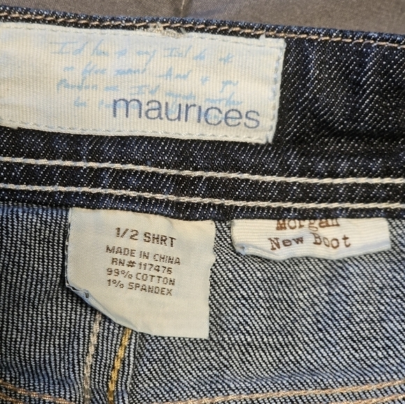 Maurices Jeans sz 1/2 Short Morgan New Boot Fit - Picture 12 of 12